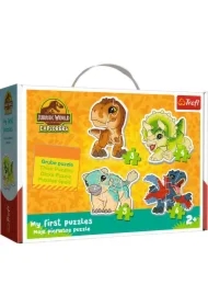 Puzzle Baby Classic - Urocze dinozaury