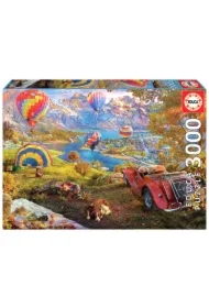 Puzzle 3000 el. Start balonów