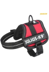 Uprząż Julius-K9, Baby 1/ XS: 30&ndash;40 cm, czerwona