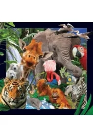 Pocztówka 3D Zwierzęta