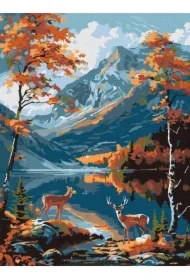 Malowanie po numerach - Magia natury