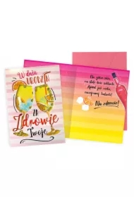 Karnet Konfetti. Urodziny (aperol) KNF-046