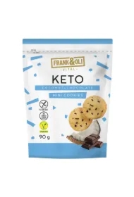 Mini ciasteczka o smaku kokosa i czekolady