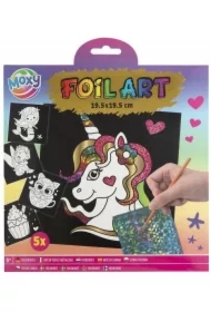 Zestaw do wyklejania Jednorożec 5 arkuszy