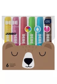 Mazaki Jumbo 6 kolorów BEBE Friends