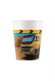 Kubeczki papierowe Construction 200ml