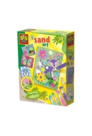 Kolorowa sztuka piaskowa inspirowana naturą