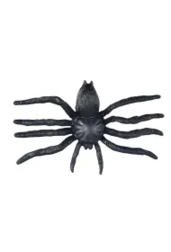 Pająk plastikowy 6cm czarny 6 szt