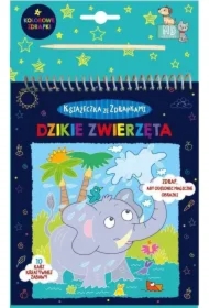 Książeczka z wydrapywanką - dzikie zwierzęta