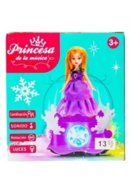 Lalka księżniczka z pozytywką