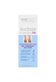 Superlekki dezodorujący żel-preparat do stóp Kuracja z mocznikiem 5%