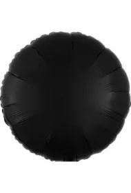 Balon foliowy Lustre Black okrągły