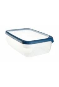 Curver pojemnik prostokątny transparentny/ niebieski