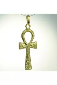 Krzyż Ankh z hieroglifami