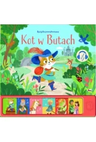 Książka przestrzenna. Kot w butach. Słucham baśni