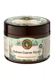 Czarne mydło do mycia ciała i włosów 37 polnych ziół