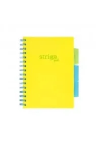 Kołozeszyt Pads A5 Neon żółty