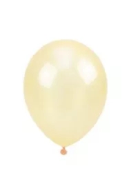 Balony metalizowane kremowe 30cm 100 szt