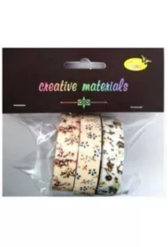 Taśmy materiałowe kwiaty