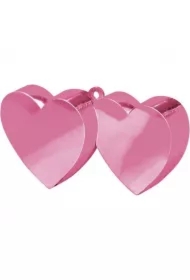 Ciężarek do balonów foliowych różowy