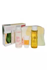 Zestaw Mleczko do demakijażu Velvet + Hydrating Toning Lotion + Comfort Peeling + Kosmetyczka