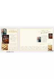 Karnet Grande + koperta wzór nr 12 Urodziny