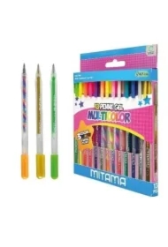 Długopisy żelowe 13 kolorów