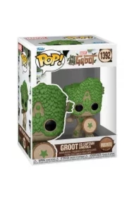 Funko Figurka POP Marvel: Groot jako Kapitan Amer.