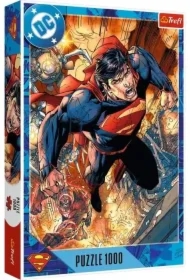Puzzle 1000 el. Superman w akcji