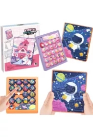 Układanka labirynt przesuwanka 2w1 MIX