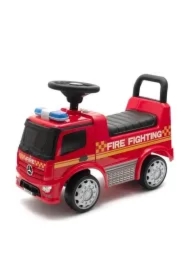 Jeździk Mercedes Straż pożarna czerwony dźwięk