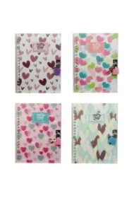 Pamiętnik z kłódką w serca MIX