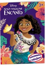 Disney Encanto Kolorowanka z naklejkami