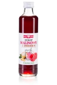 Syrop malinowy z imbirem