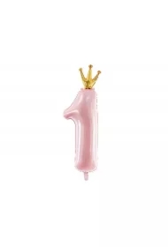 Balon foliowy 1 różowy