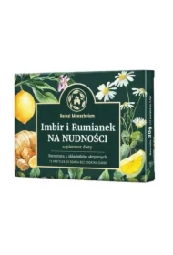 Imbir i Rumianek na nudności Suplement diety