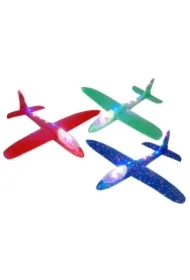 Samolot styropianowy 48cm światło MIX