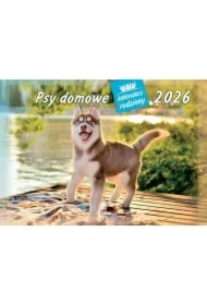 Kalendarz 2026 rodzinny Psy domowe