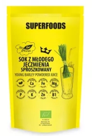 Sok z młodego jęczmienia sproszkowany