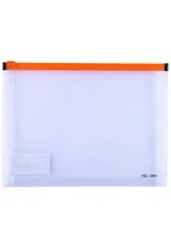 Teczka na suwak A5 PP pomarańczowa