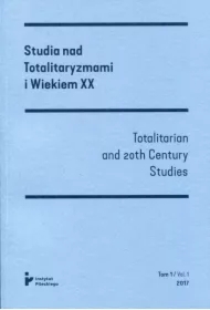 Studia nad Totalitaryzmami i wiekiem XX Nr 4/2020