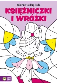 Koloruję według kodu. Księżniczki i wróżki