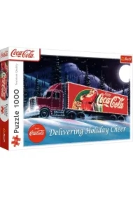 Puzzle 1000 el. Coca-Cola: Świąteczna Ciężarówka