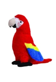 Papuga Ara czerwona 40cm