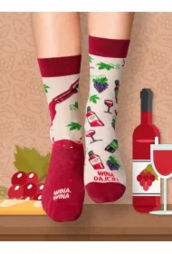 Skarpety wino 36-40