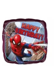 Balon foliowy Spiderman Happy Birthday 46cm