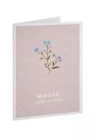 Kartka Dobro - Miłość nigdy nie ustaje