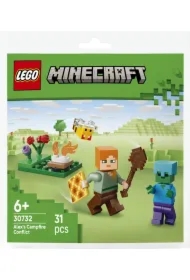 LEGO Minecraft Potyczka Alex przy ognisku 30732