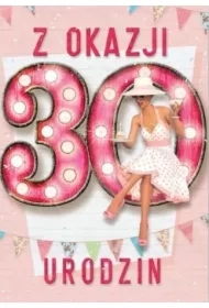 Kartka okolicznościowa Urodziny 30