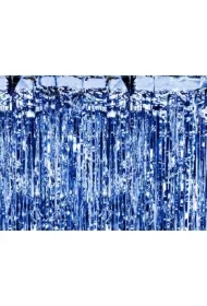 Kurtyna Party niebieski 90x250cm
